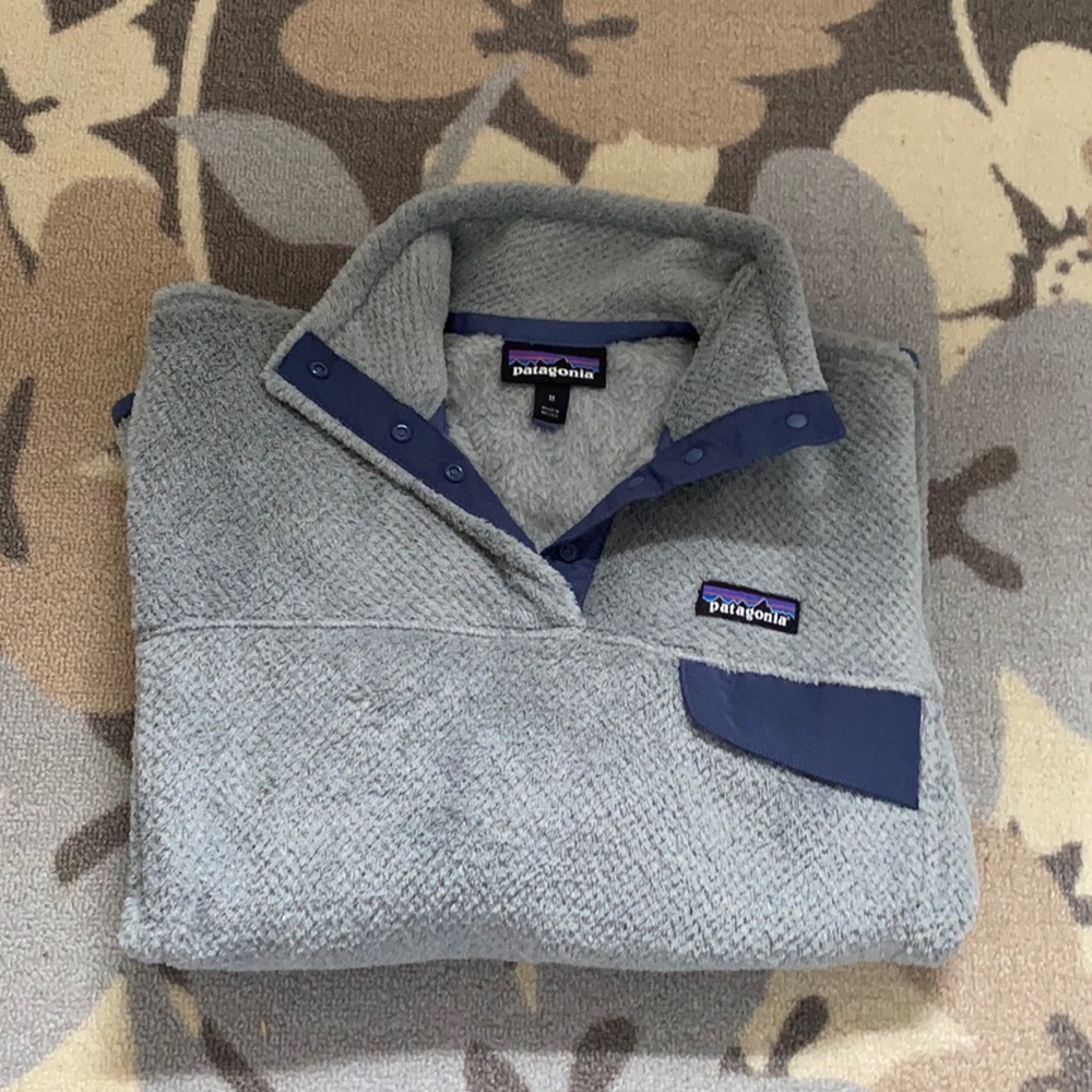 grey fuzzy patagonia